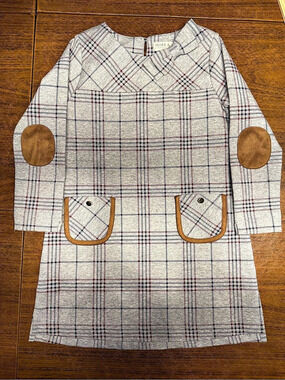 Hope & Henry Quilted Ponte Riding Dress Girls' Size 4